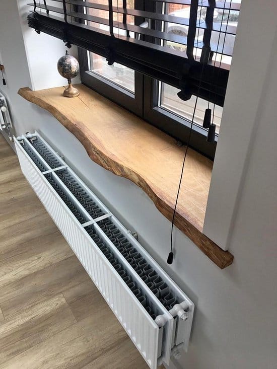 Hoe kan ik stap voor stap eikenhout behandelen voor een langdurige bescherming? 2 25 mm Eiken houten vensterbank BeGo 30 cm diep x 100 cm lang wandplank Colibri ptmd plank planken opbergbox